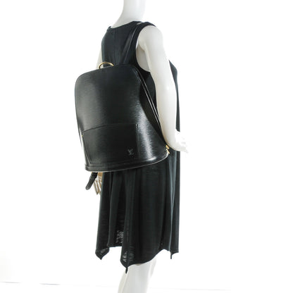 Louis Vuitton Epi Gobelins Backpack Black 2 of 8