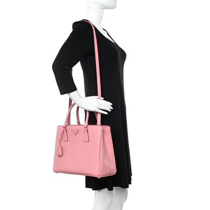 Prada Saffiano Lux Medium Tote Petalo 2 of 11
