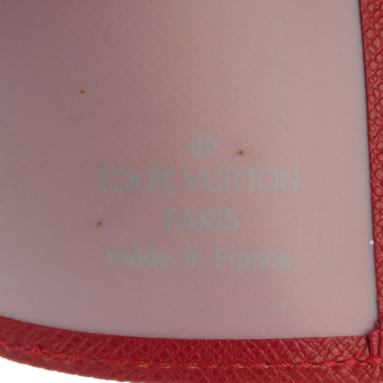 Louis Vuitton Taiga ID Card Holder Wallet Rouge 5 of 5