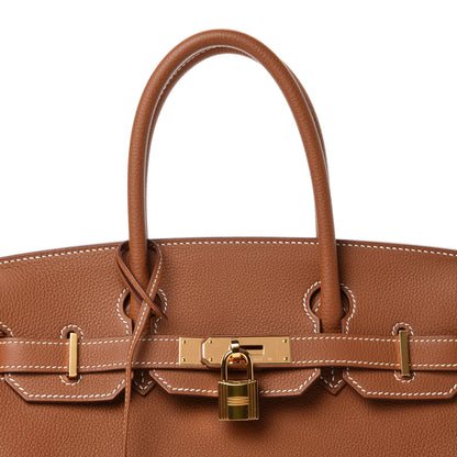Hermes Togo Birkin 30 Gold 10 of 10