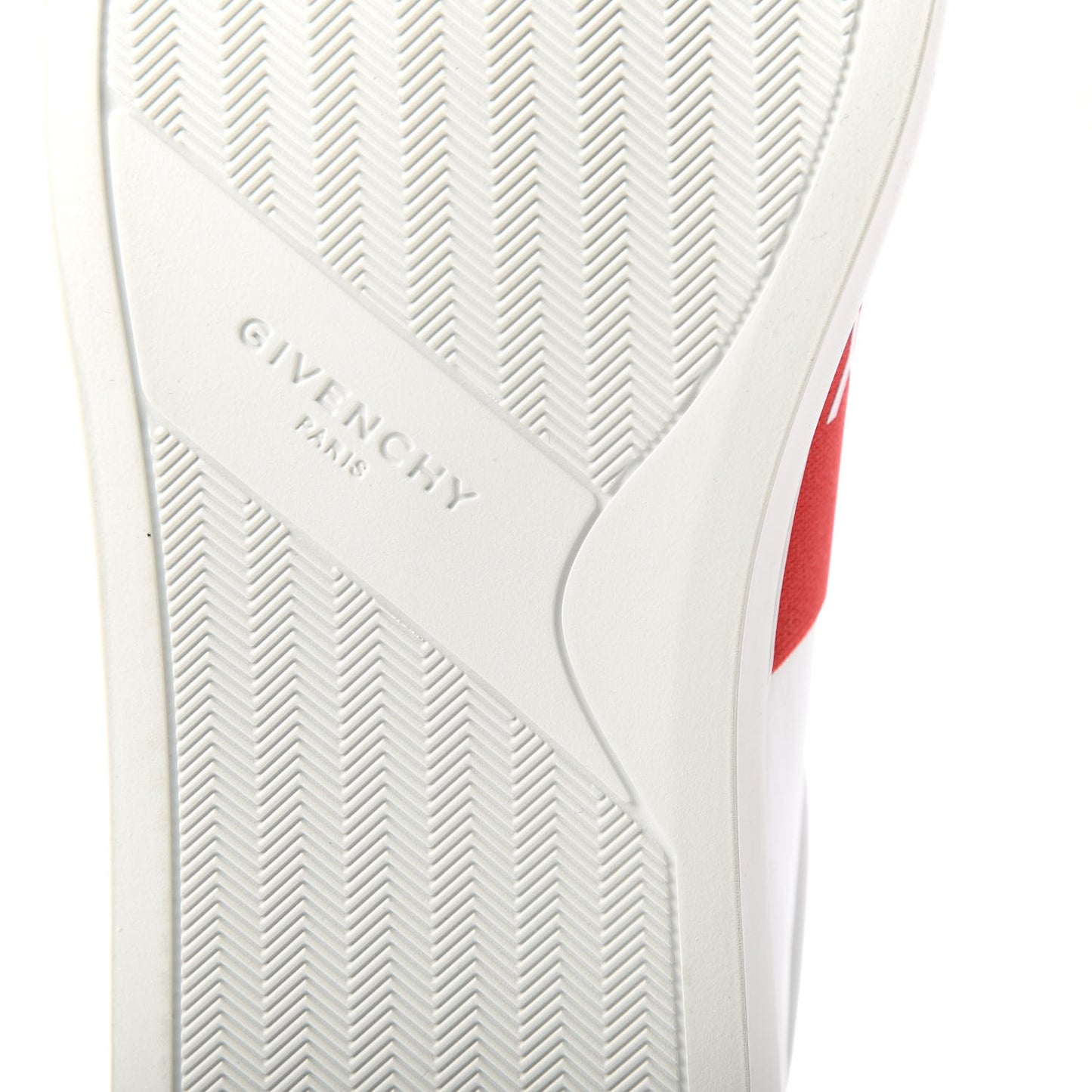 Calfskin Band Logo Mens Urban Street Sneakers 44 White Red