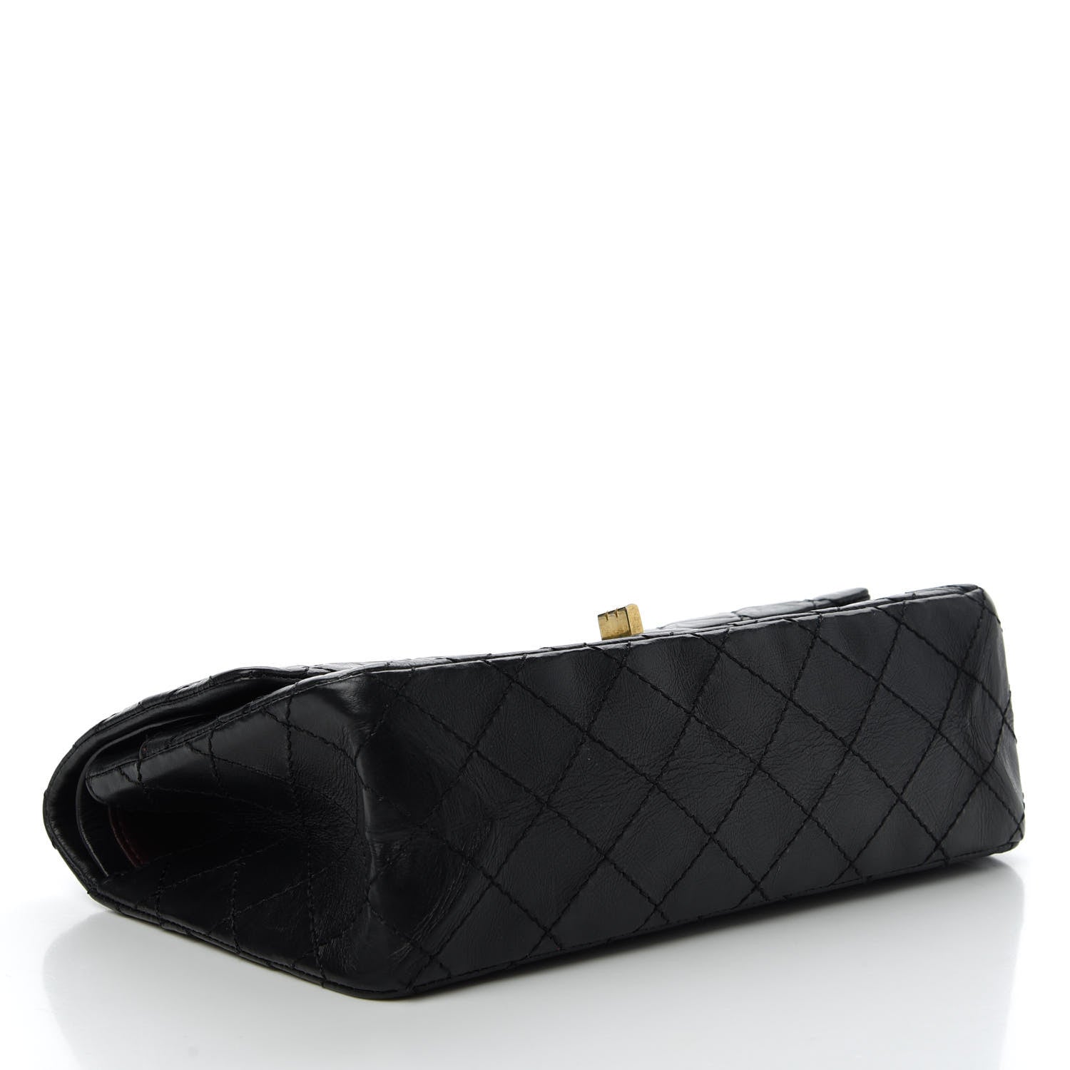 Chanel Aged Calfskin Quilted 2.55 Reissue 225 Flap Black 4 of 12