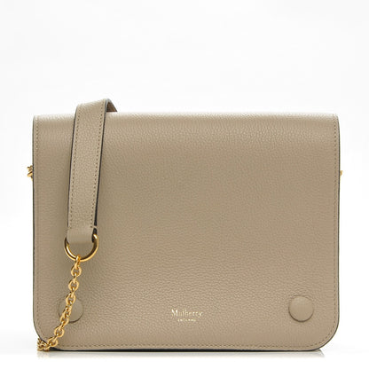 Mulberry Classic Grain Calfskin Small Clifton Flap Dune 1 of 6