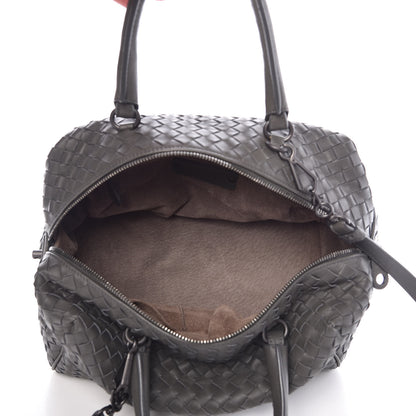 Bottega Veneta Nappa Intrecciato Top Handle Bag Grey 5 of 10