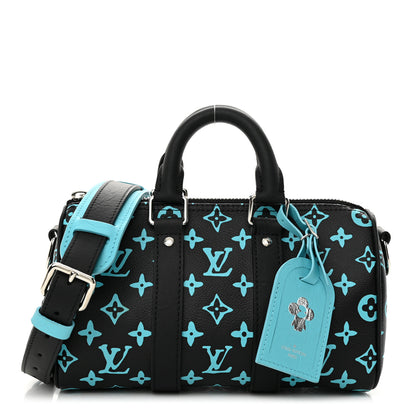Louis Vuitton Monogram Playground Keepall Bandouliere 25 Black 1 of 10