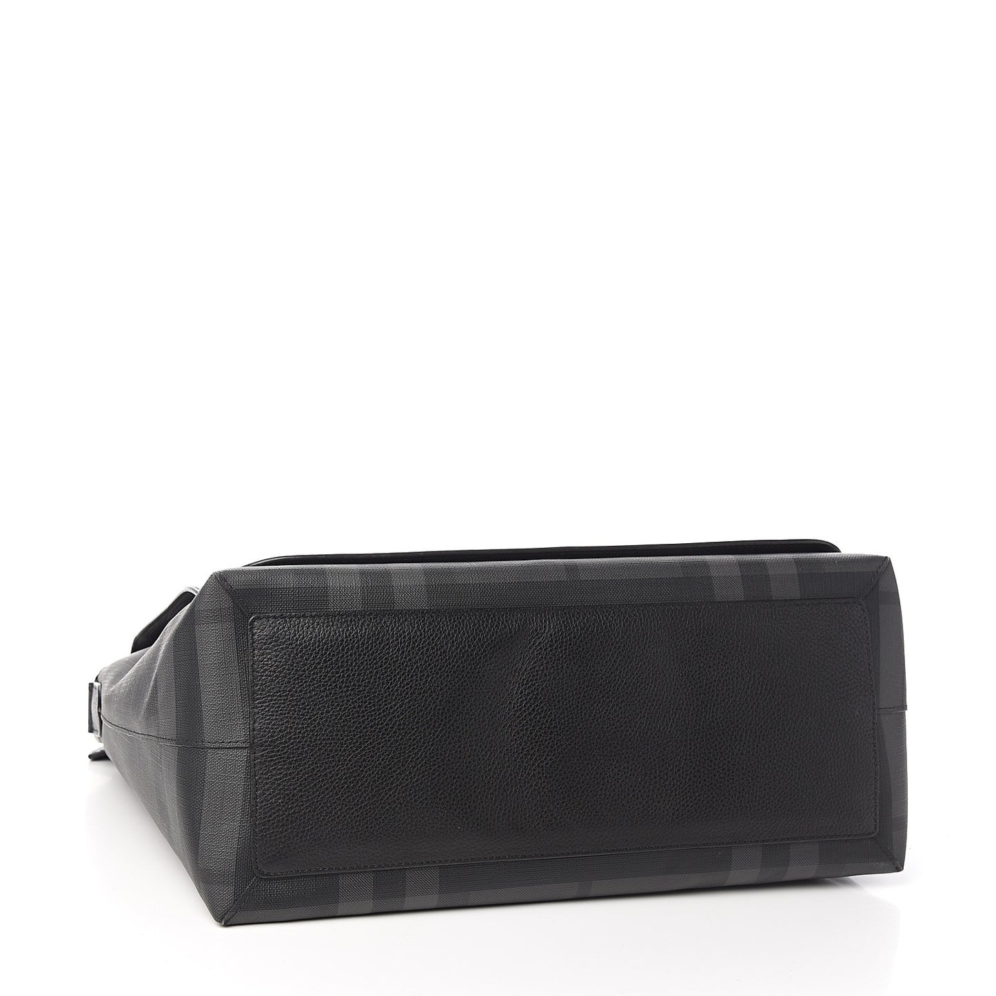 Smoked Check Logo Graphic Burleigh Messenger Bag Black