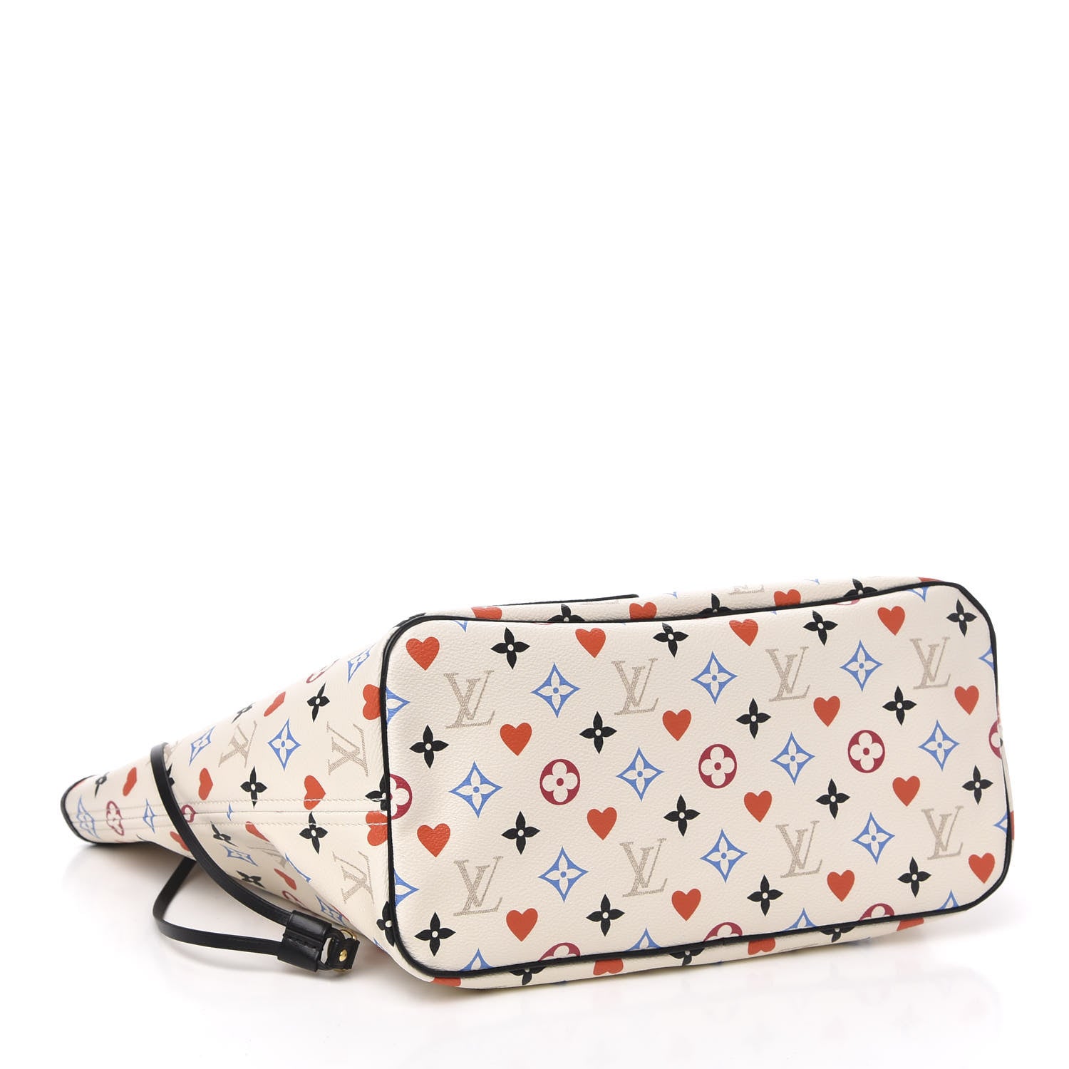 Louis Vuitton Game On Neverfull MM White 4 of 10