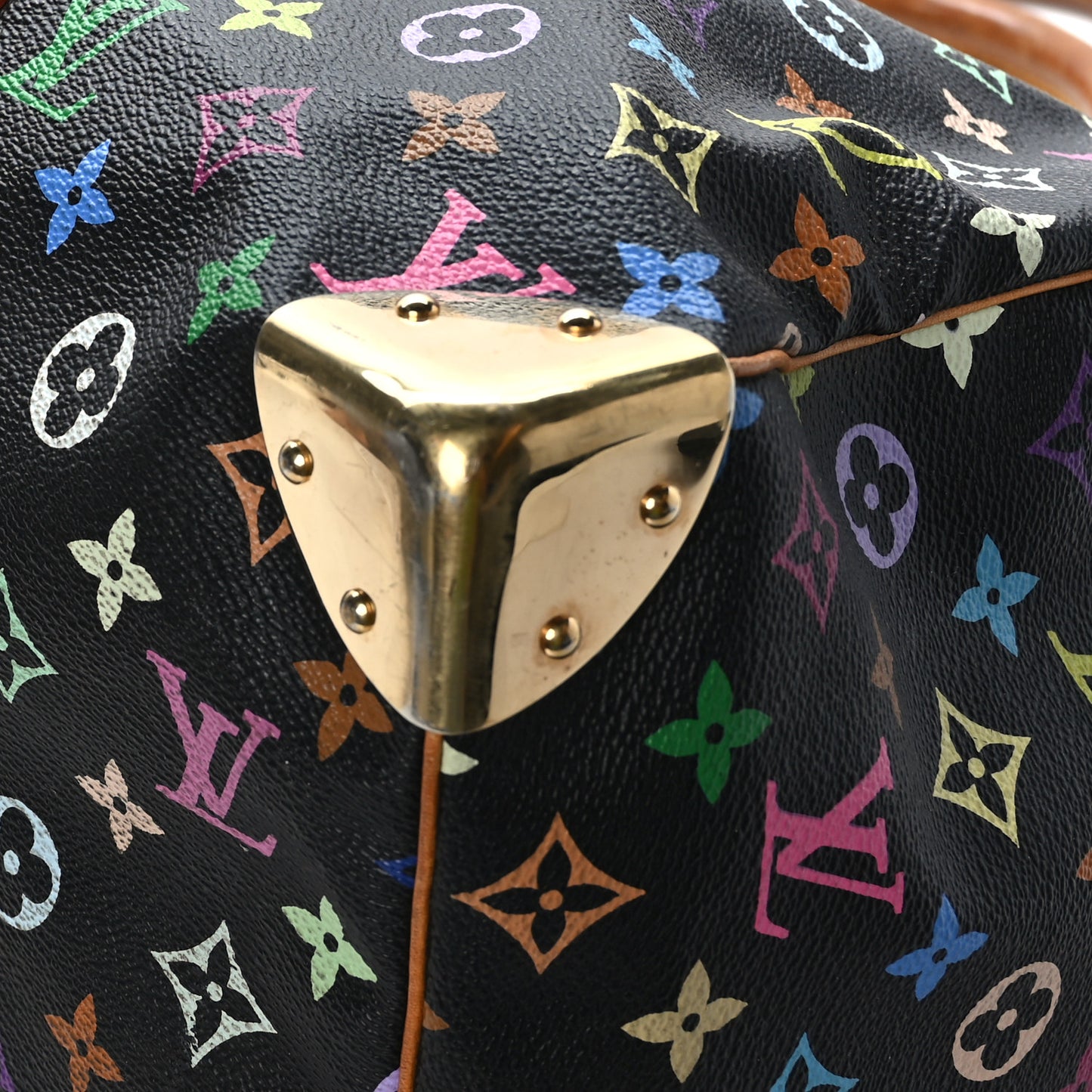 Monogram Multicolor Keepall 45 Black