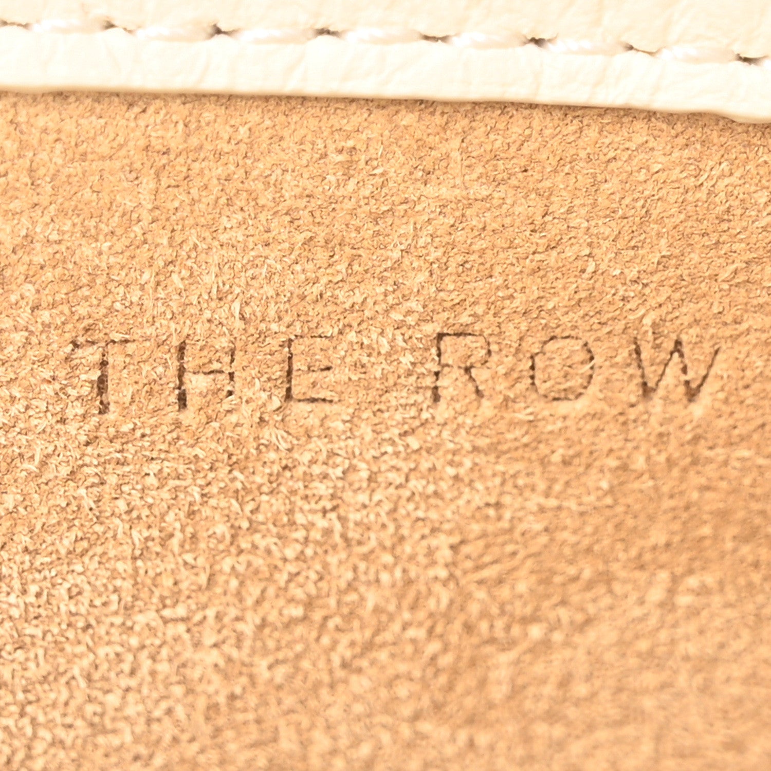 The Row Grained Calfskin Medium N/S Park Tote Ivory 6 of 10