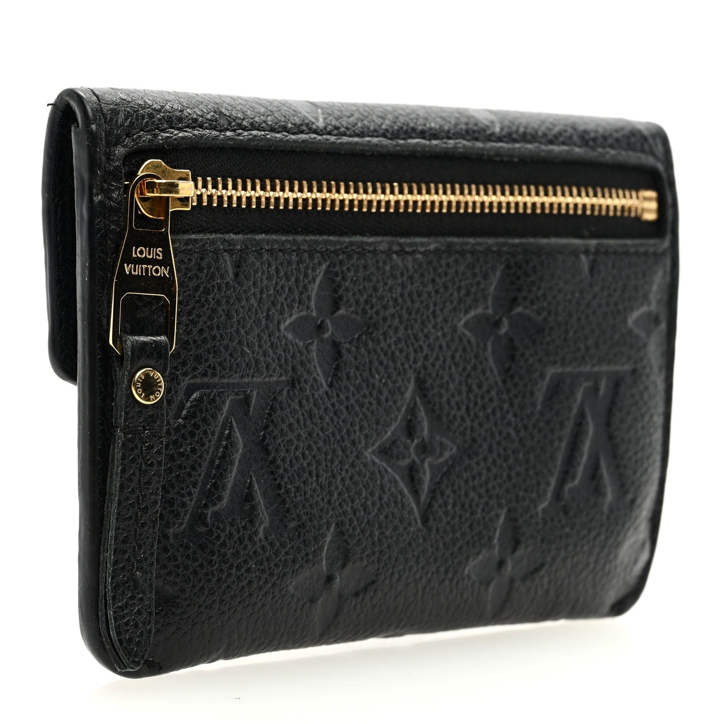 LOUIS VUITTON Empreinte Key Pouch Black