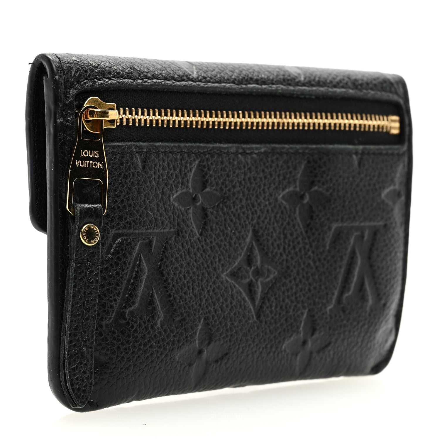 Louis Vuitton LOUIS VUITTON Empreinte Key Pouch Black 3 of 6