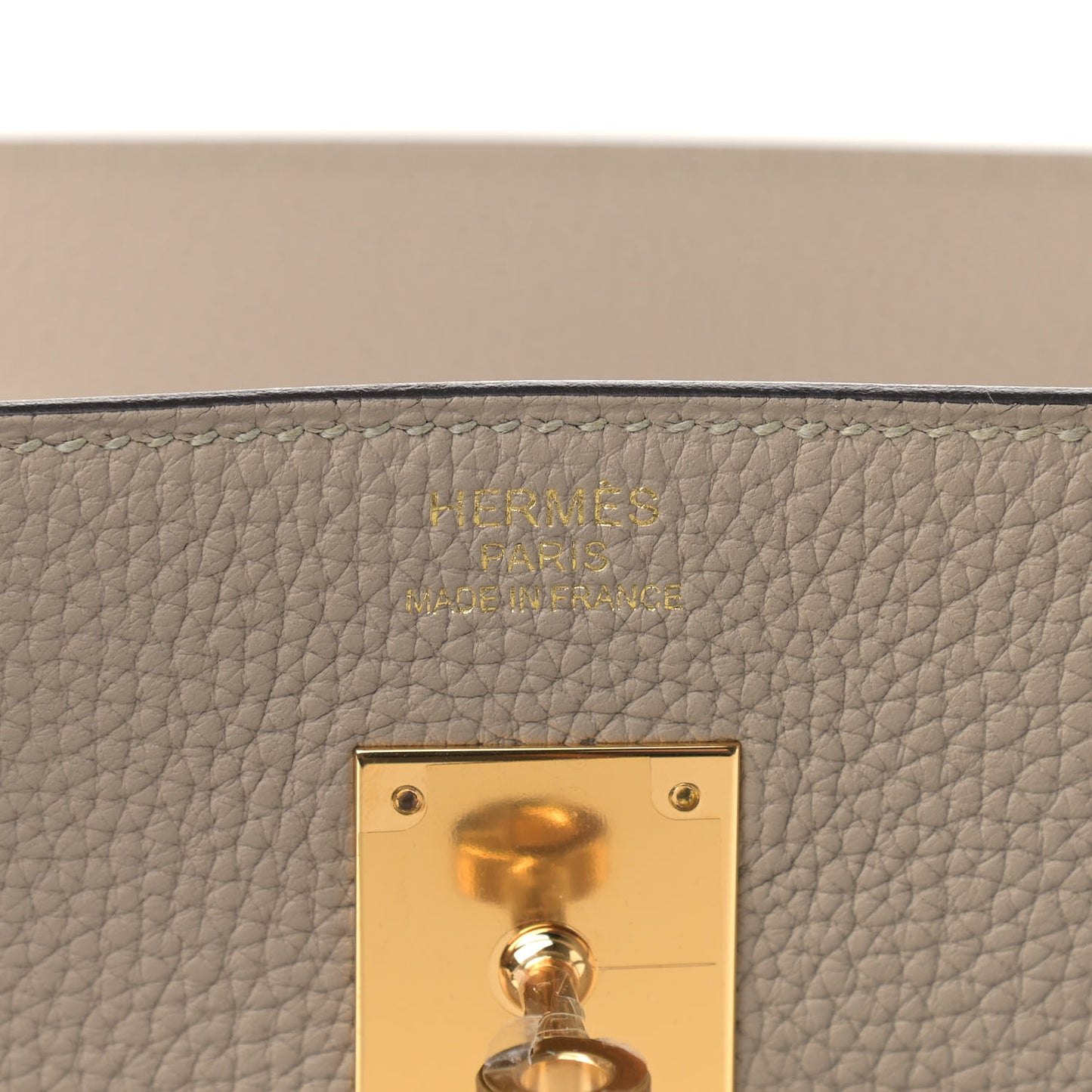 Togo Birkin 40 Gris Tourterelle