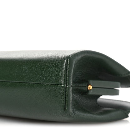 The Row Goatskin Amazon Clutch Seaweed Green 9 of 11