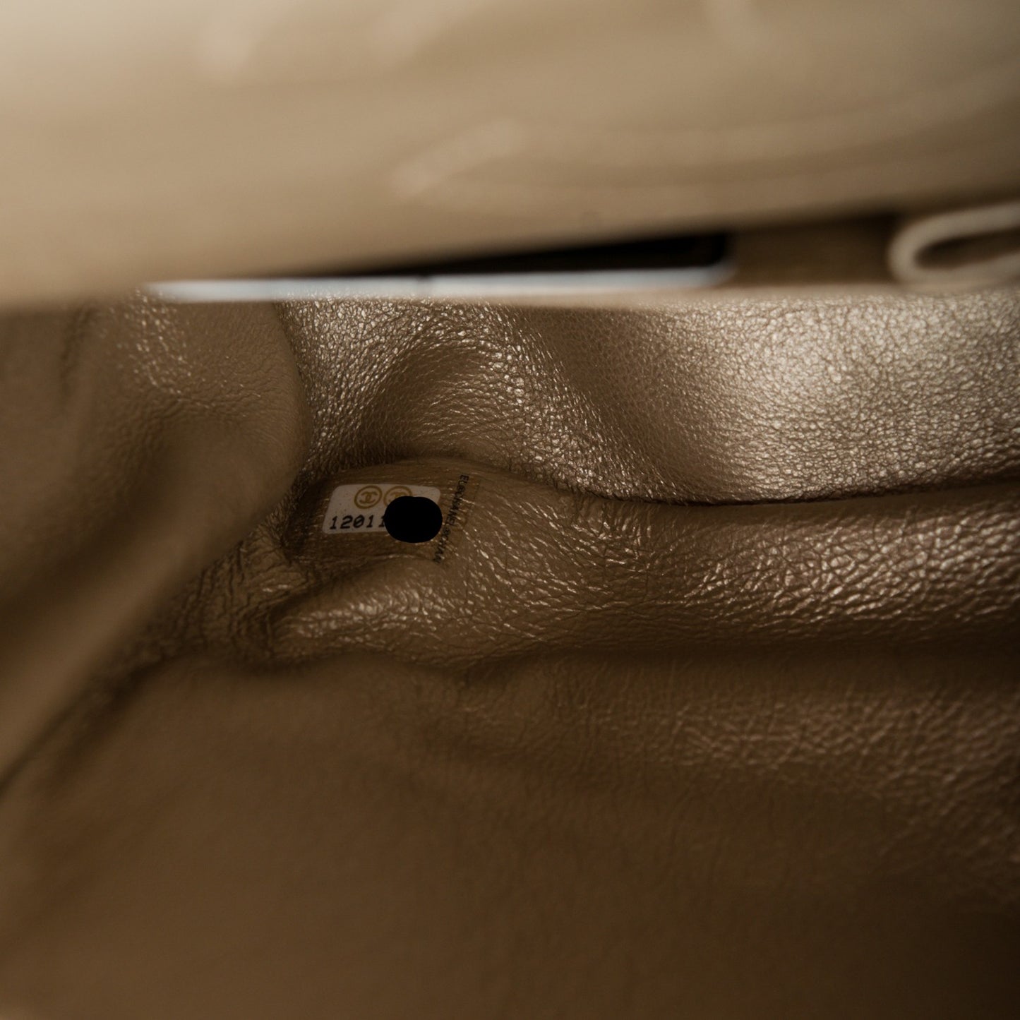 Metallic Aged Calfskin Quilted 2.55 Reissue 226 Flap Gold