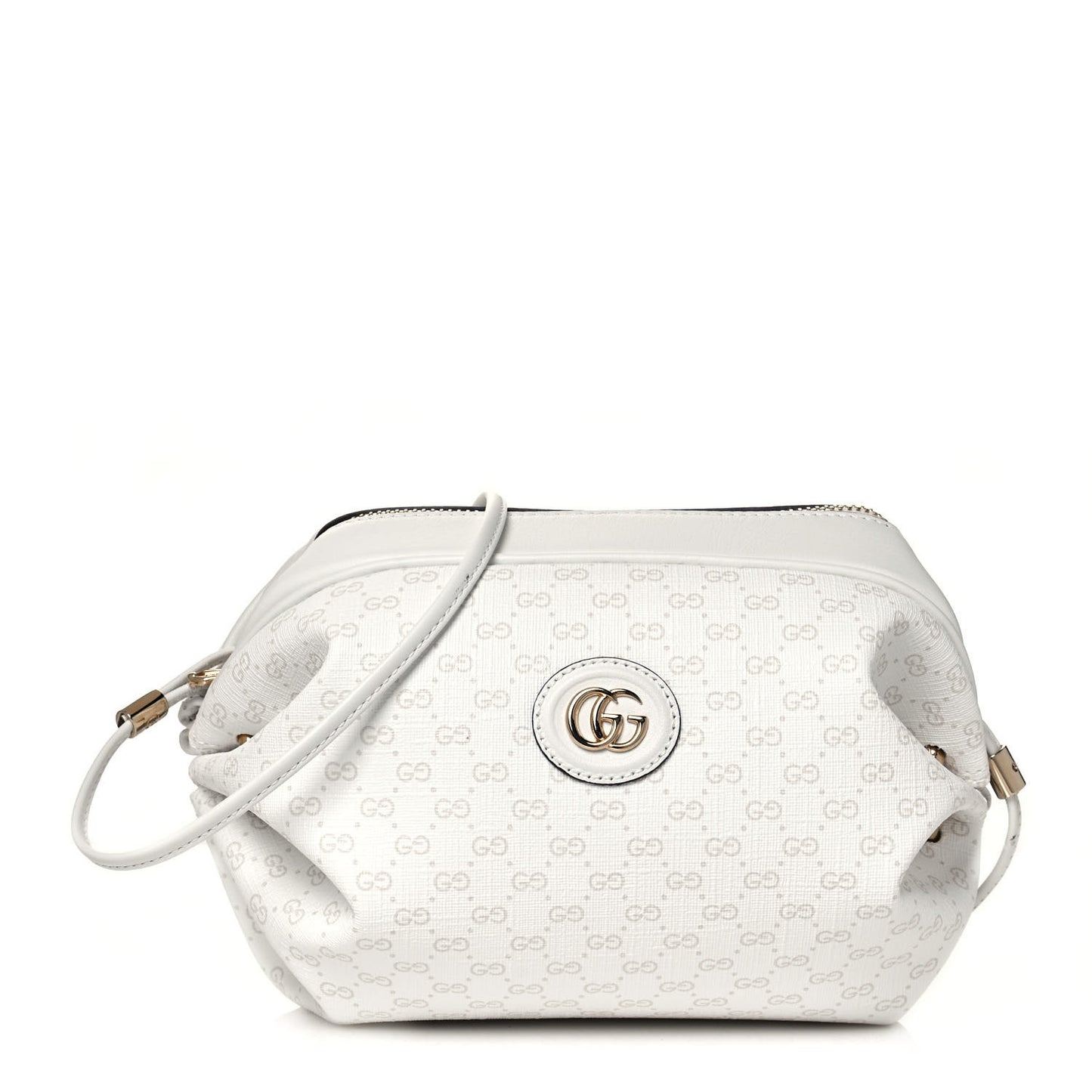 Mini Vintage GG Supreme Monogram GG New Candy Crossbody Great White