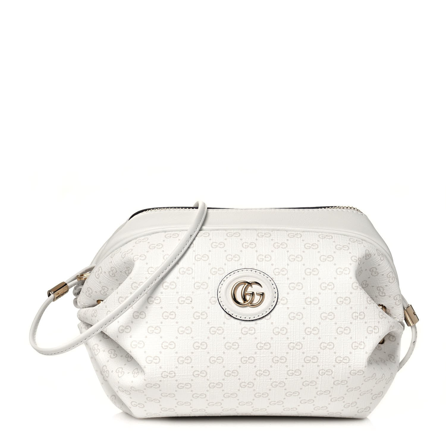 Gucci Mini Vintage GG Supreme Monogram GG New Candy Crossbody Great White 1 of 12