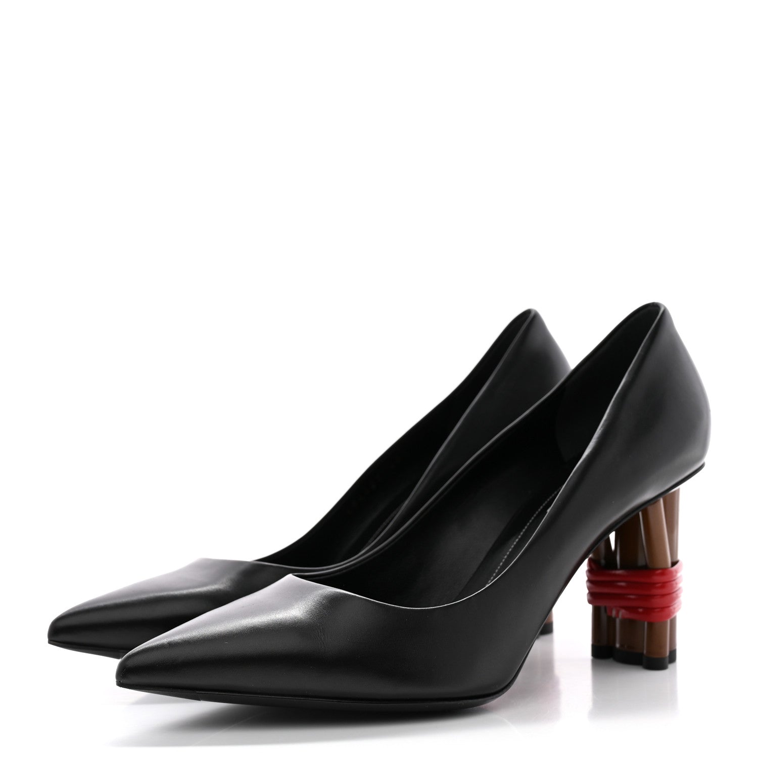 Balenciaga Calfskin Bistrot Pumps 40 Black 3 of 11