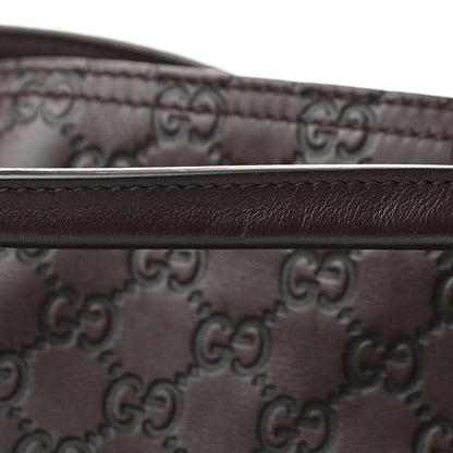Gucci Guccissima Medium Miss GG Top Handle Bag Dark Brown 11 of 13