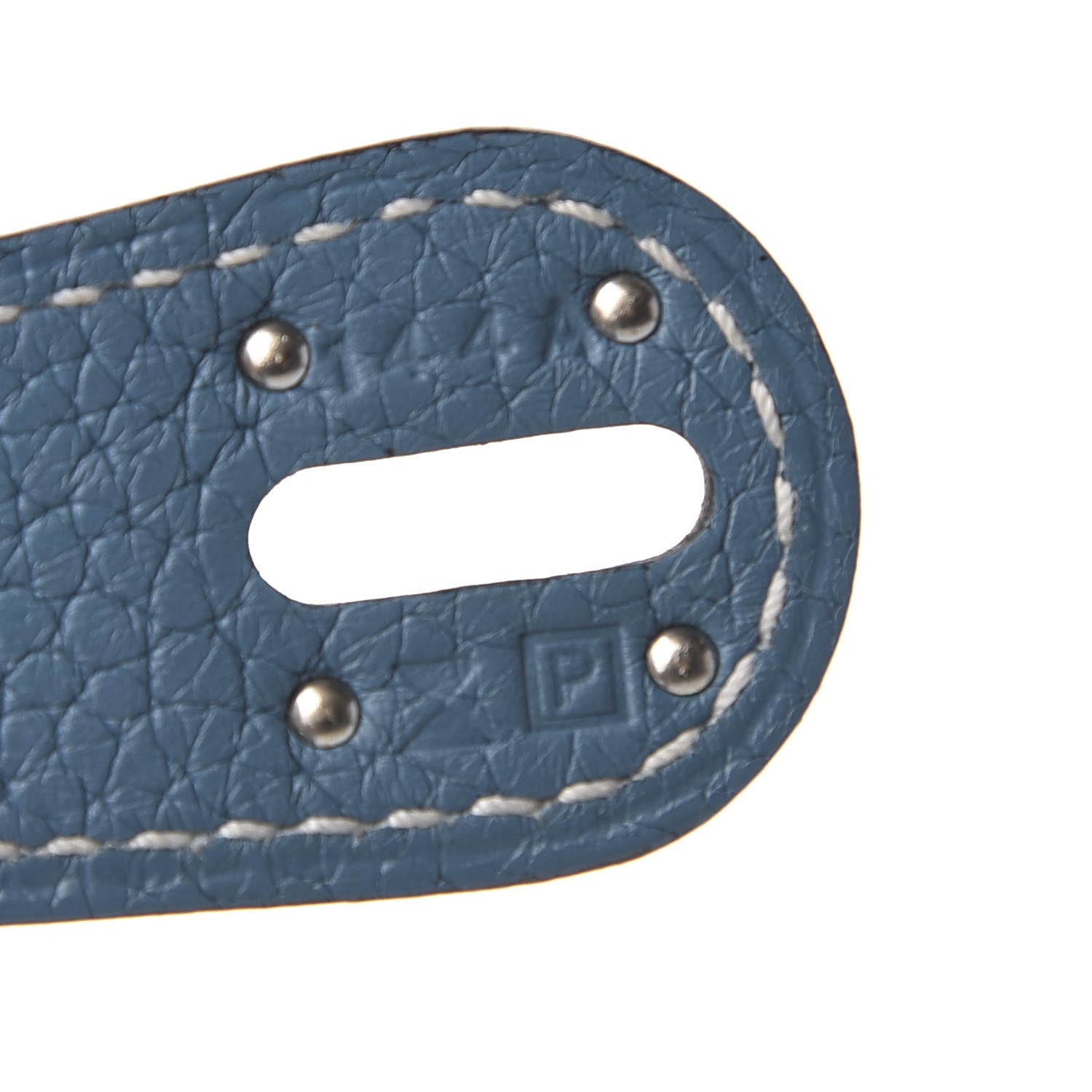 Hermes Taurillon Clemence Lindy 34 Bleu Jean 9 of 11