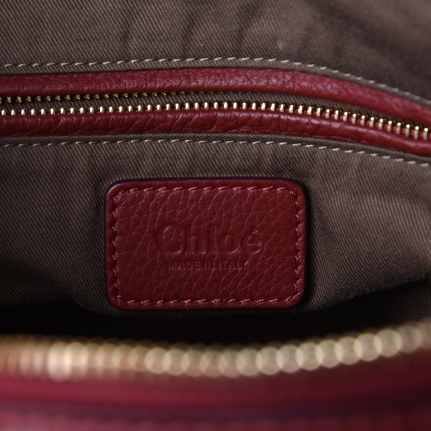 Calfskin Medium Marcie Satchel Plum Purple