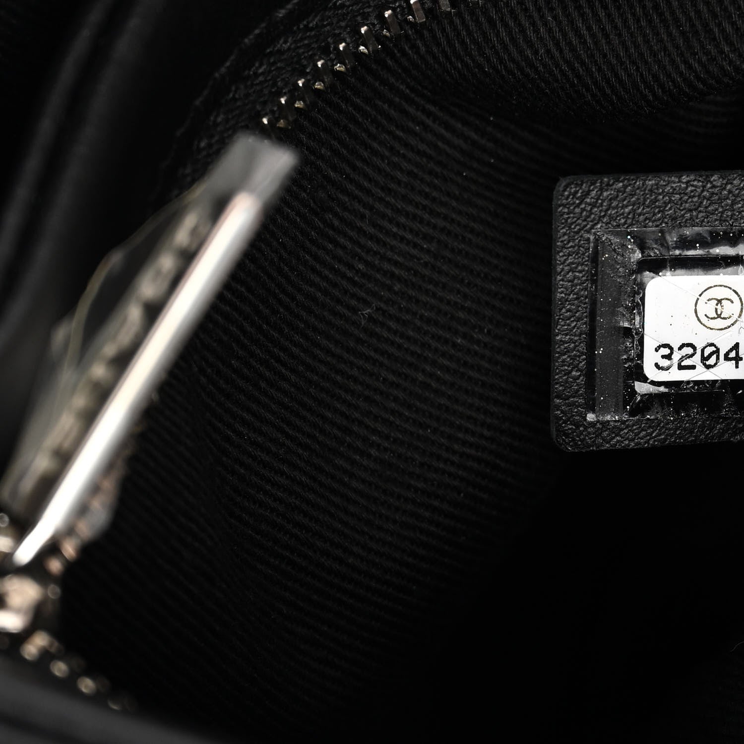 Chanel Lambskin Quilted Crossbody Bag Black 8 of 12