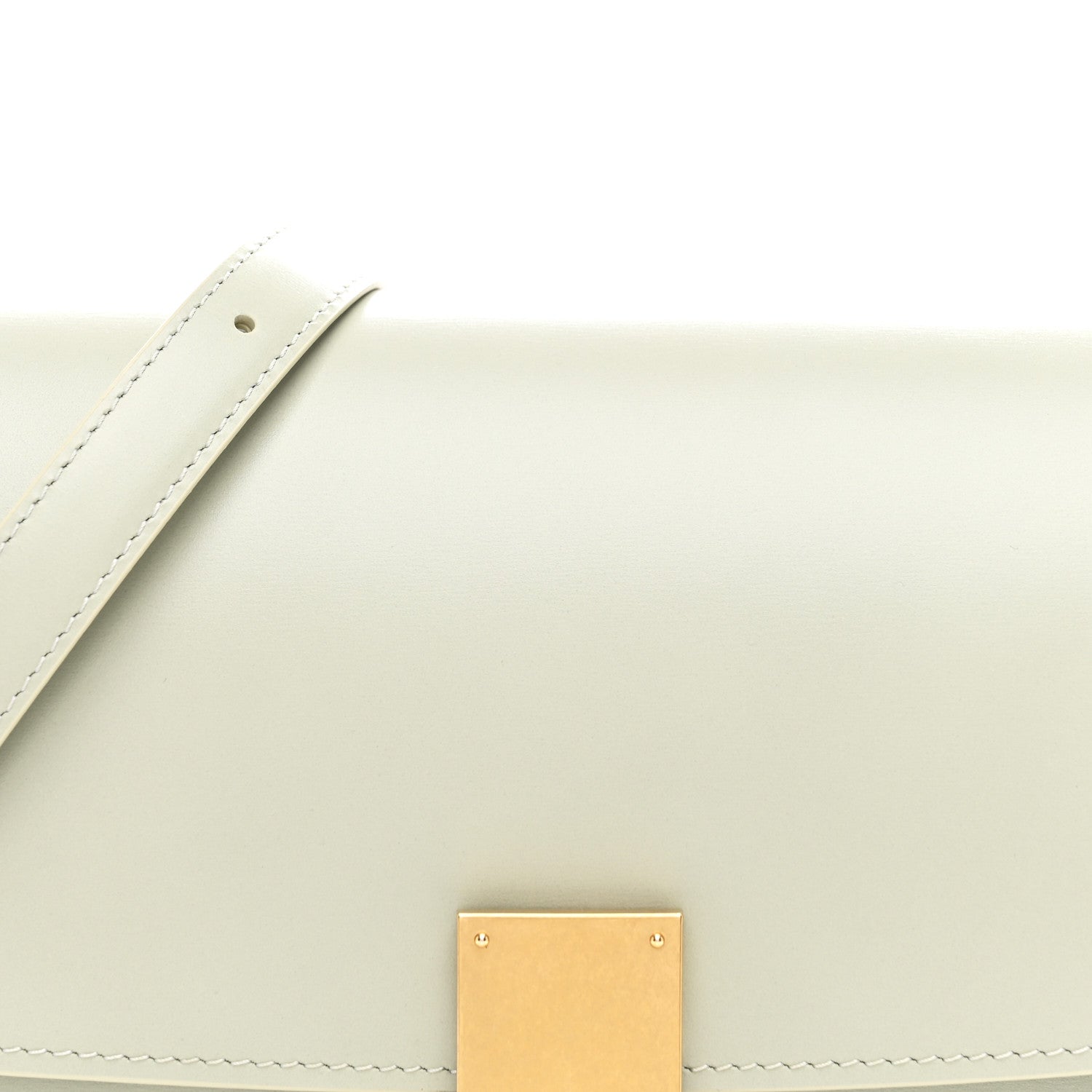 Celine Box Calfskin Medium Classic Box Flap Bag Vert D'eau 8 of 10