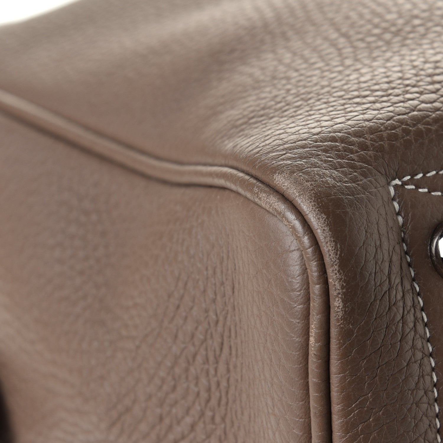 Hermes Taurillon Clemence Victoria II 35 Etoupe 6 of 7