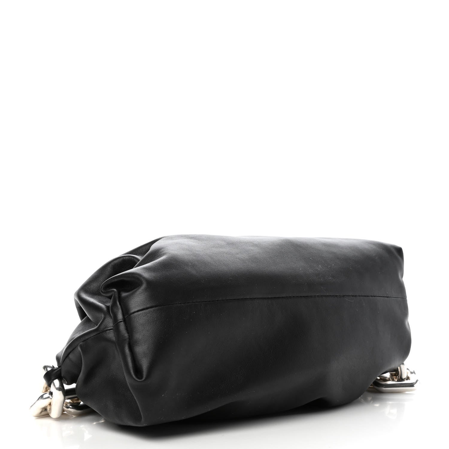 Bottega Veneta Calfskin The Pouch Chain Black 4 of 8
