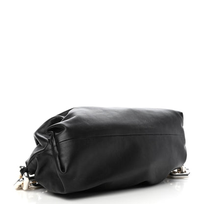 Bottega Veneta Calfskin The Pouch Chain Black 4 of 8