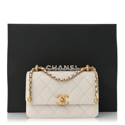 Chanel Calfskin Quilted Mini Perfect Fit Flap White 11 of 11