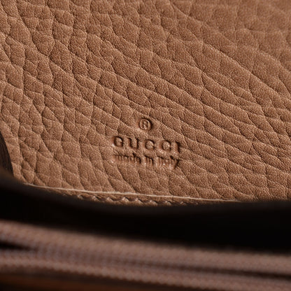 Gucci Monogram Bamboo Tassel Zip Around Wallet Beige 9 of 15