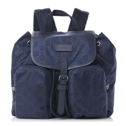 Gucci Nylon Monogram Medium Light Single Buckle Backpack Tide 1 of 10