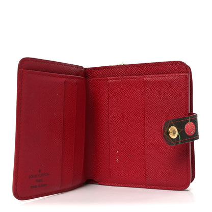 Louis Vuitton Monogram Cerises Compact Zippe Wallet 5 of 8