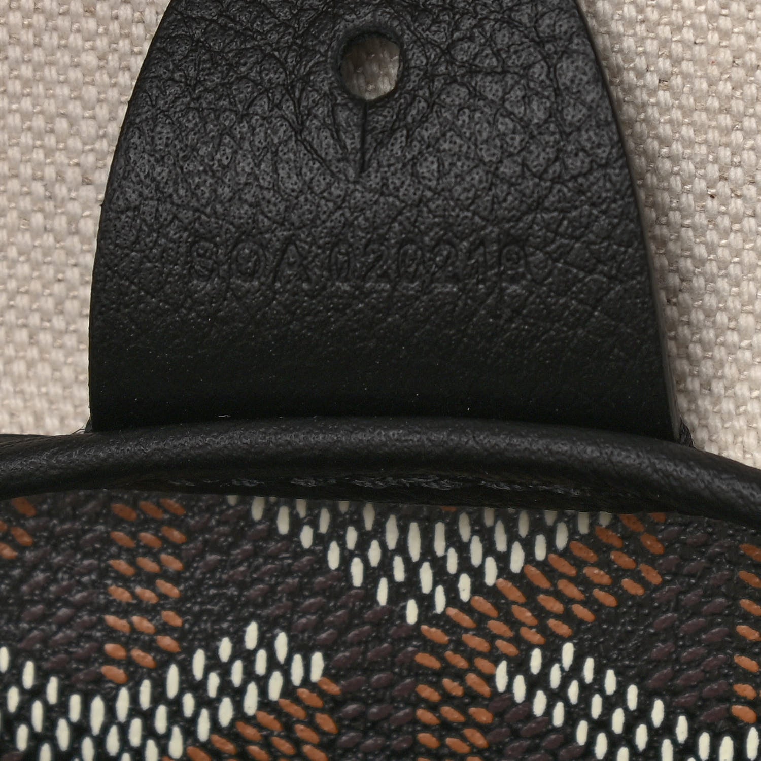 Goyard Goyardine Artois MM Black 7 of 10