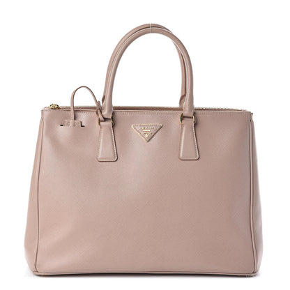 Prada Saffiano Large Galleria Double Zip Tote Cammeo 1 of 11