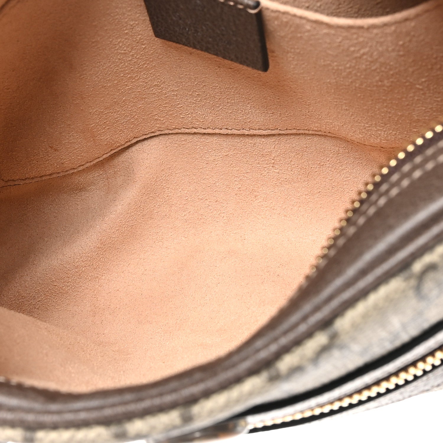 Gucci GG Supreme Monogram Web Small Ophidia Belt Bag 85 34 Dark Brown 5 of 10