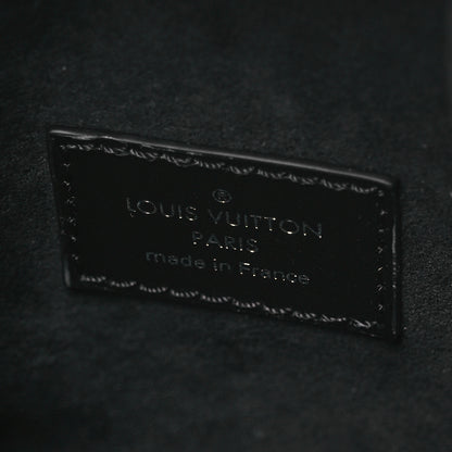 Louis Vuitton Calfskin Side Trunk MM Black 6 of 15