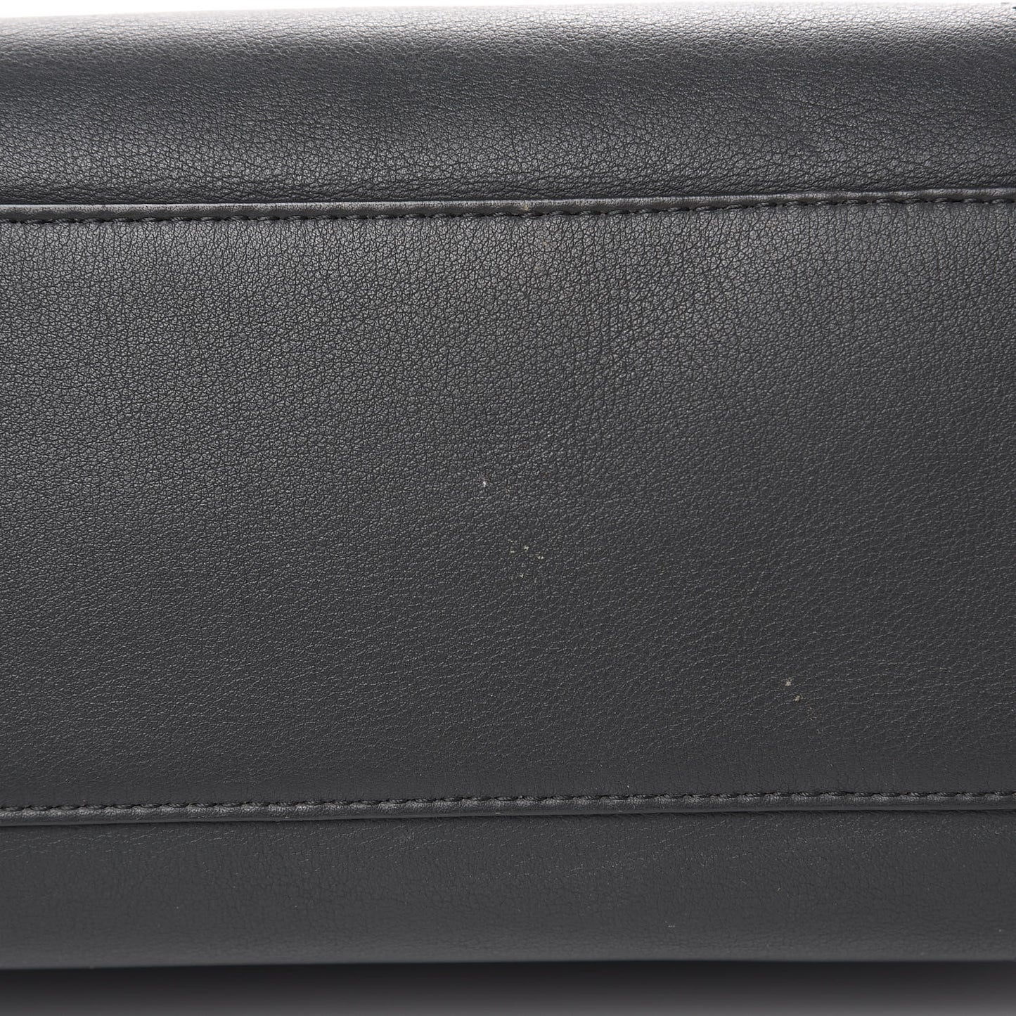 Veau Soyeux Perforated Blackout Hardware S City Gris Fossile