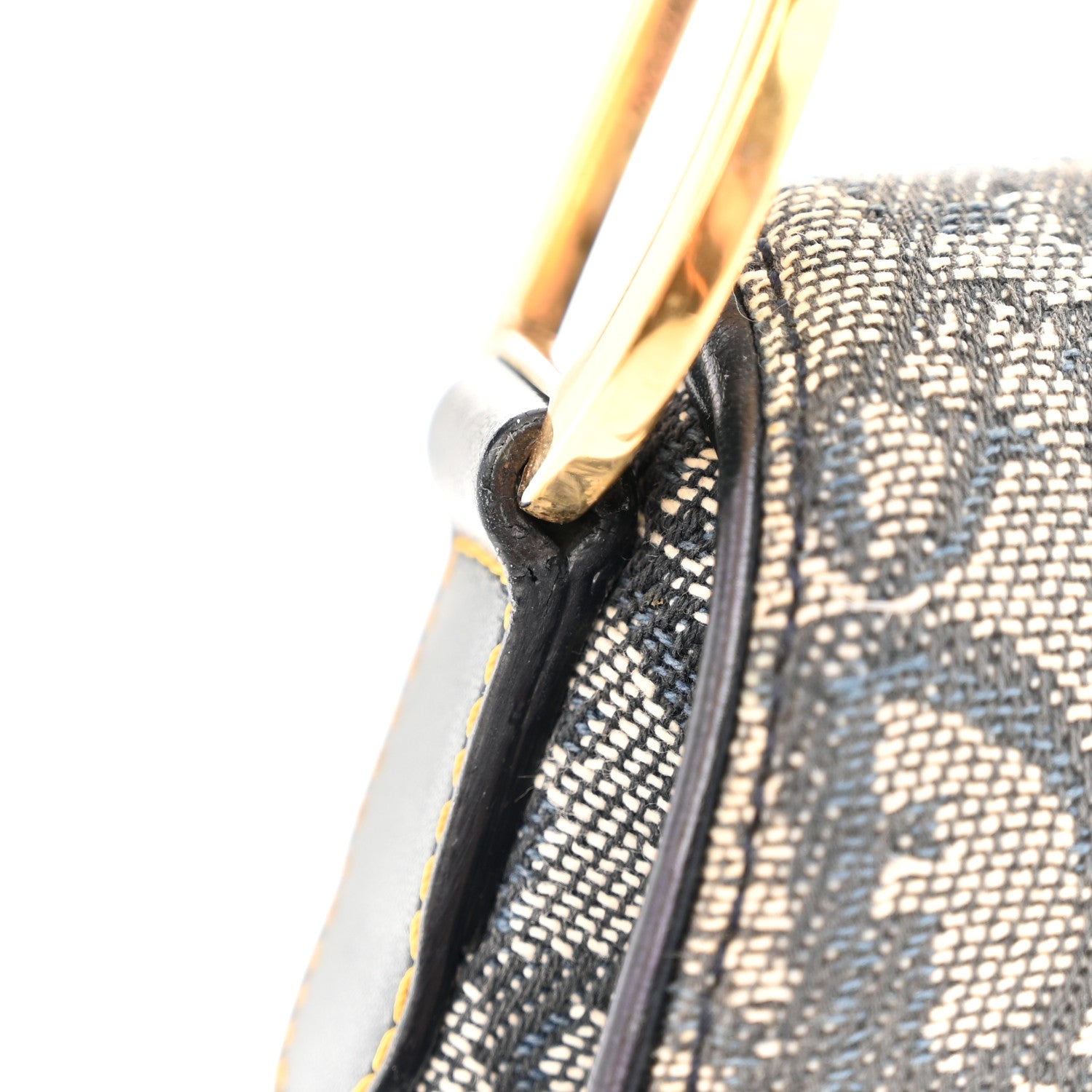Christian Dior Monogram Saddle Bag Blue 11 of 11