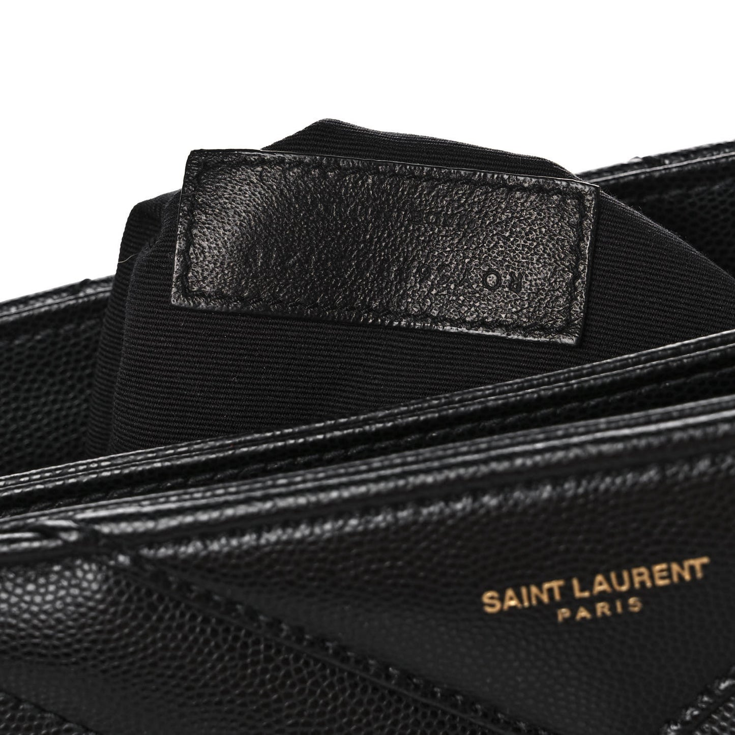 Grain De Poudre Matelasse Chevron Small Tribeca Shopping Bag Black