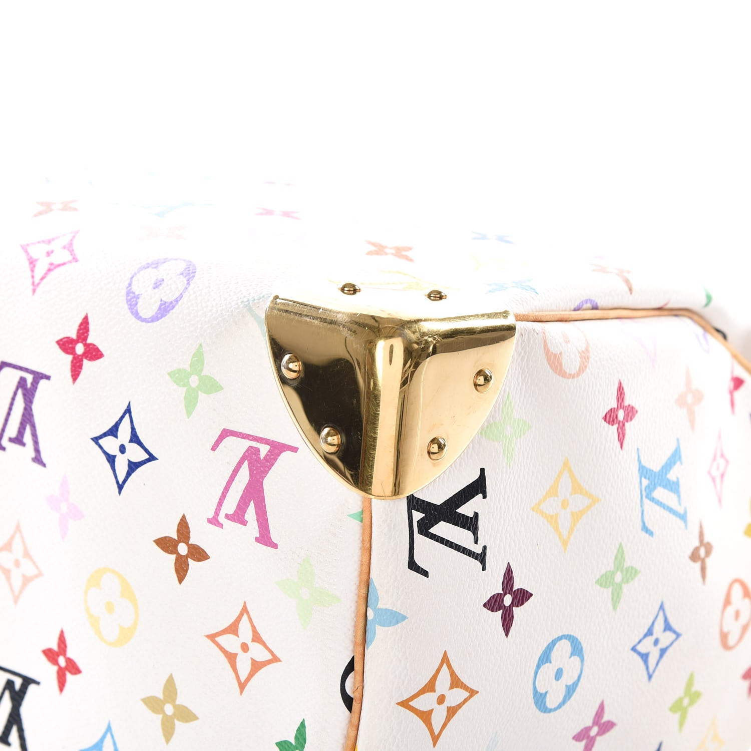 Louis Vuitton Monogram Multicolor Speedy 30 White 8 of 14