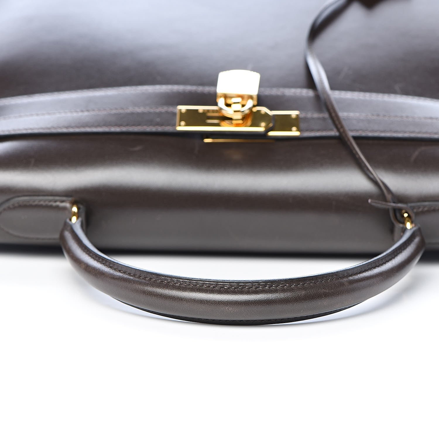 Hermes Box Kelly Sellier 35 Chocolate 24 of 44