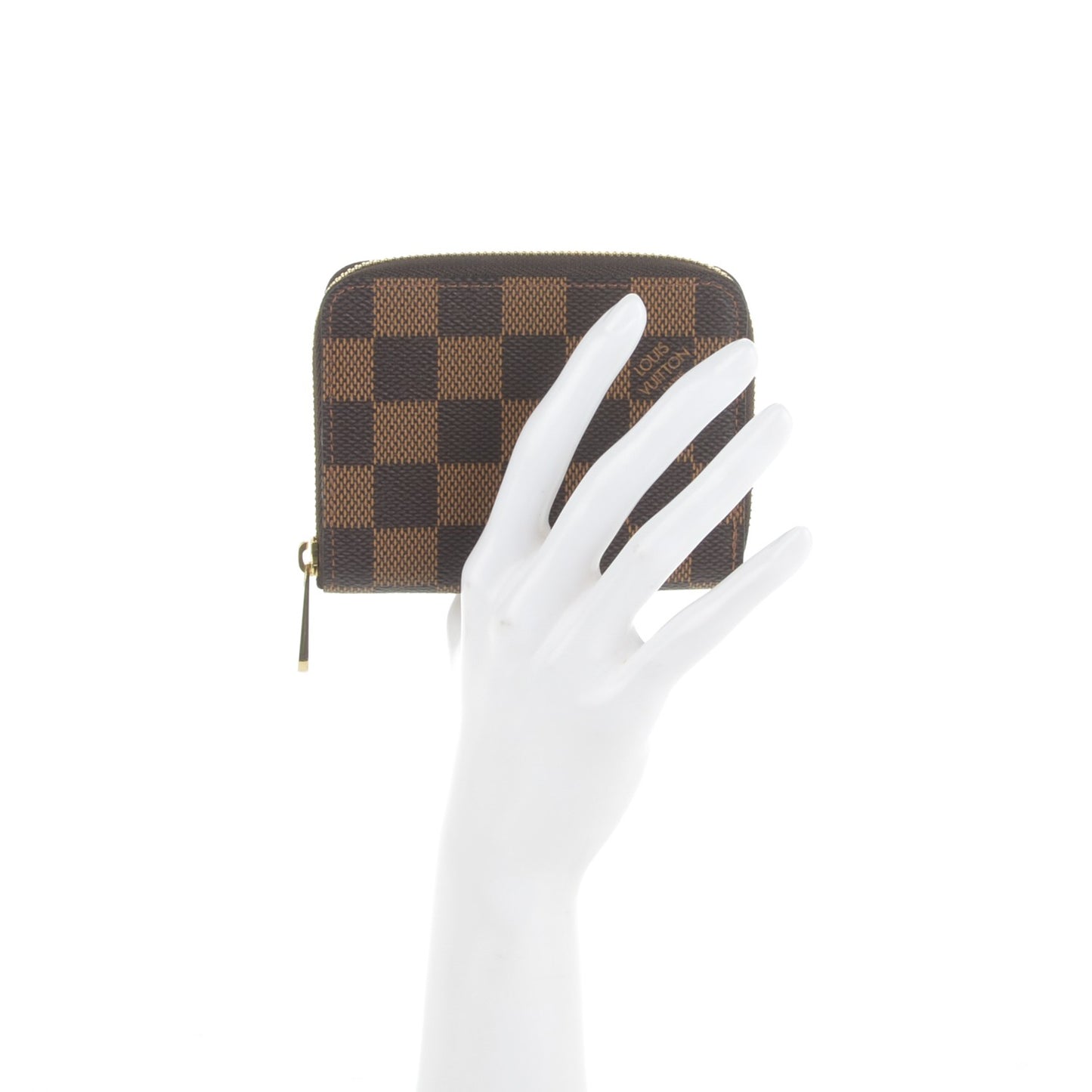 Damier Ebene Zippy Coin Purse