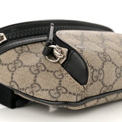 Gucci GG Supreme Monogram Belt Bag Black 9 of 11