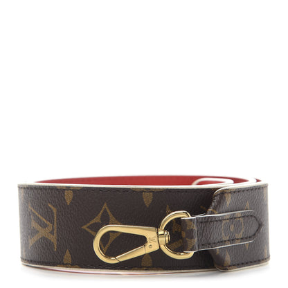 Louis Vuitton Monogram Bandouliere Shoulder Strap Red 1 of 4