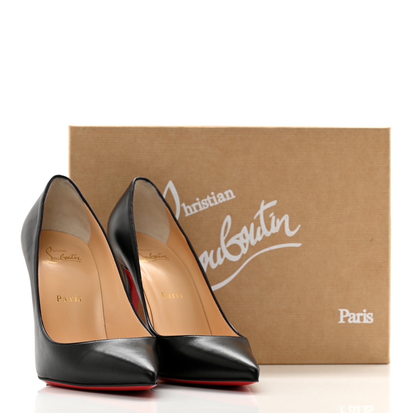 Shiny Nappa Kate 100 Pumps 38.5 Black