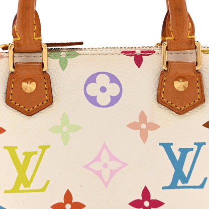 Louis Vuitton Monogram Multicolor Mini Sac HL Speedy White 8 of 11