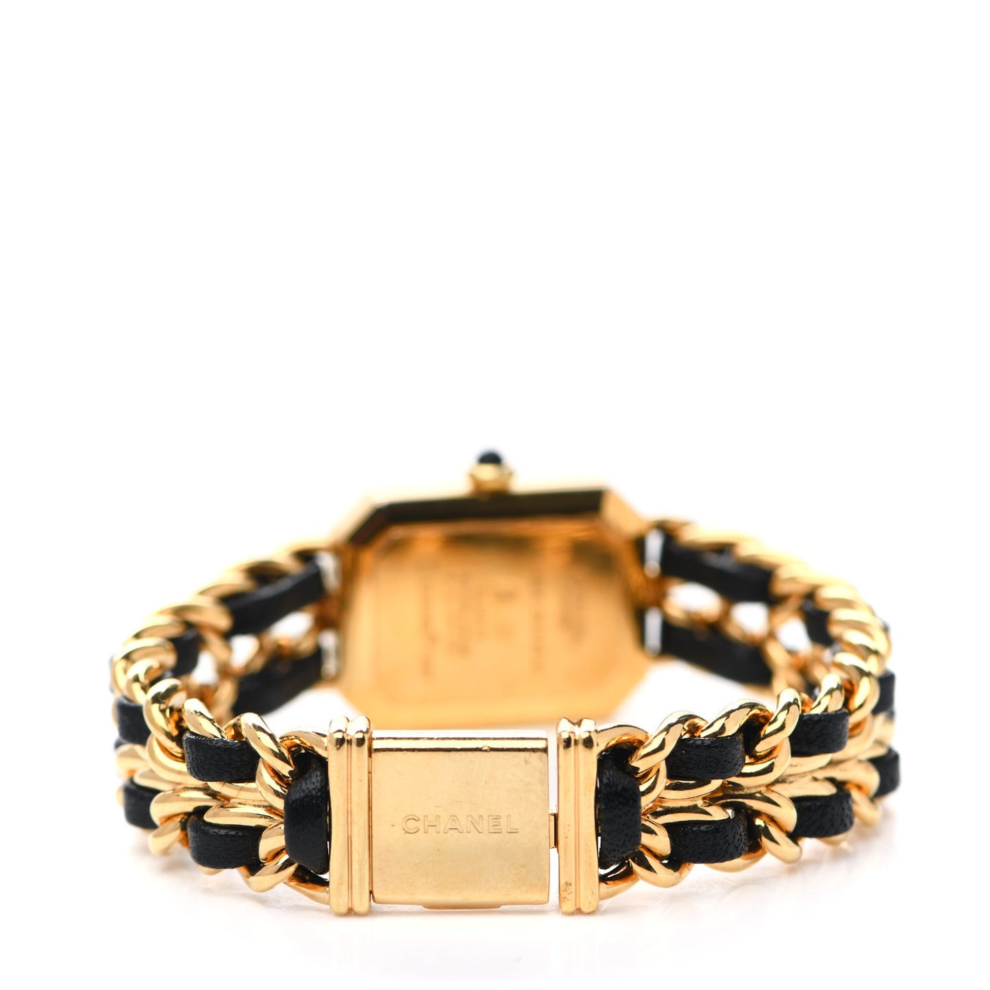 Stainless Steel Lambskin 20mm Chain Premiere Quartz Watch Gold M