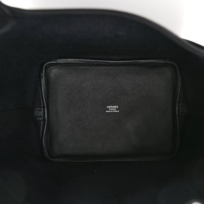 Hermes Toile Goeland Swift Cargo Picotin Lock 18 Caban Black 5 of 11