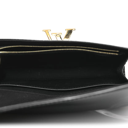 Louis Vuitton Patent Neo Sobe Louise EW Clutch Black 5 of 13